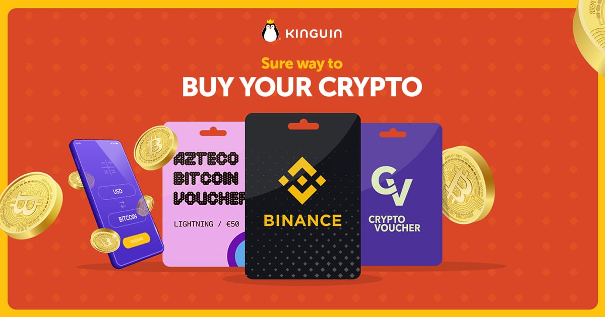 Crypto Gift Cards at Kinguin sure way to get your crypto